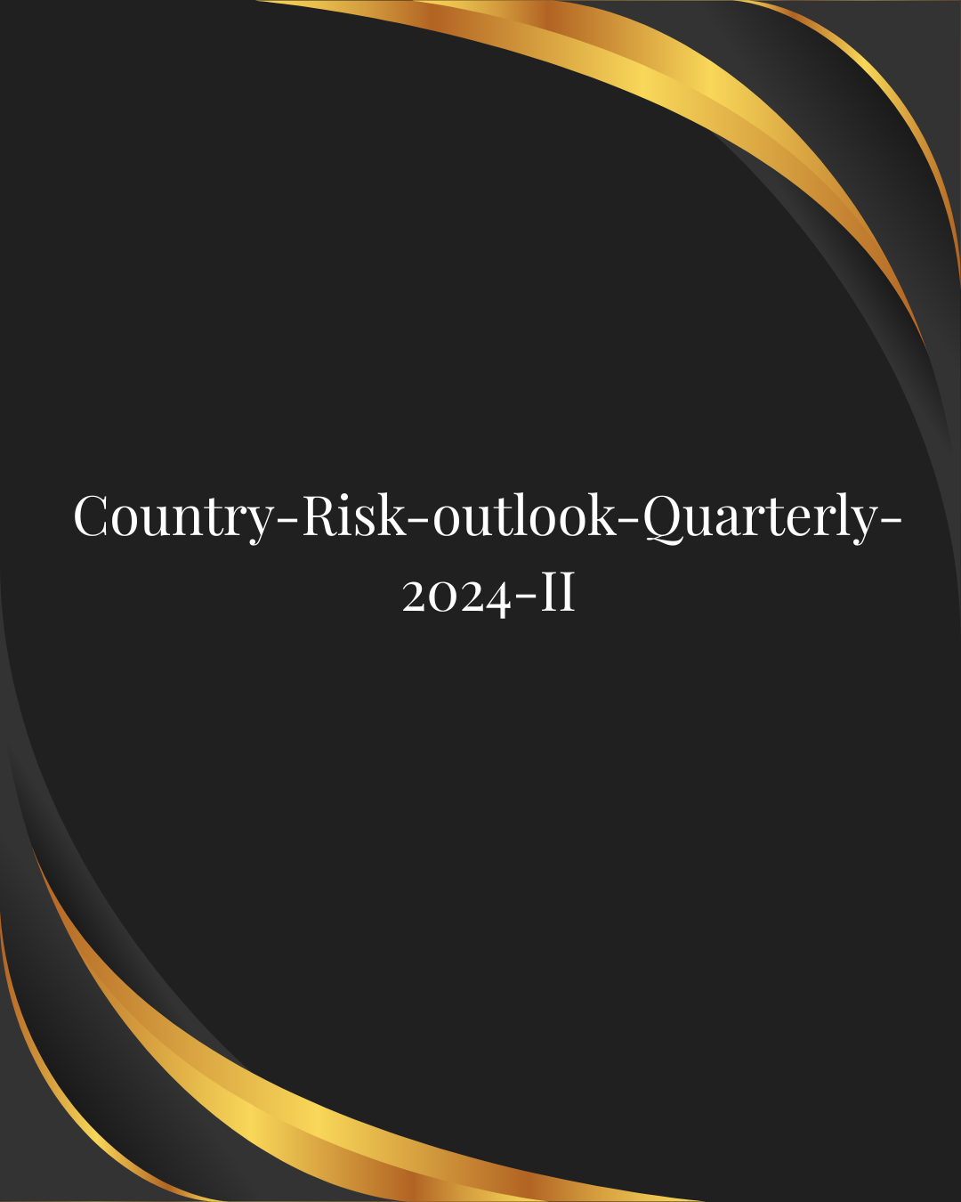 Quarterly Risk Outlook - 2nd Qrt 2024 cover